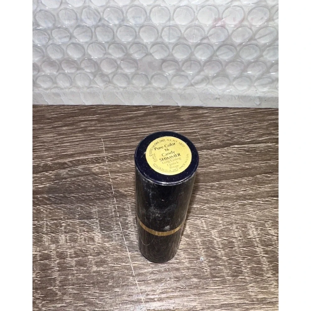 Estee Lauder Pure Color Lipstick 16 Candy Shimmer Long‎ Lasting Pink Red lip
